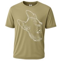 Funny Scottie Dog Scottish Terrier Performance Shirt