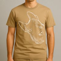 Funny Scottie Dog Scottish Terrier T-Shirt