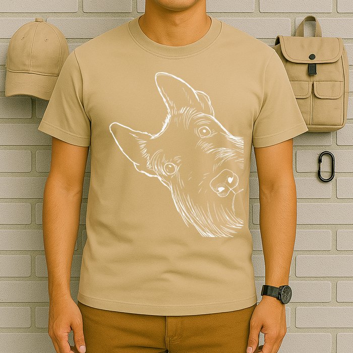 Funny Scottie Dog Scottish Terrier T-Shirt