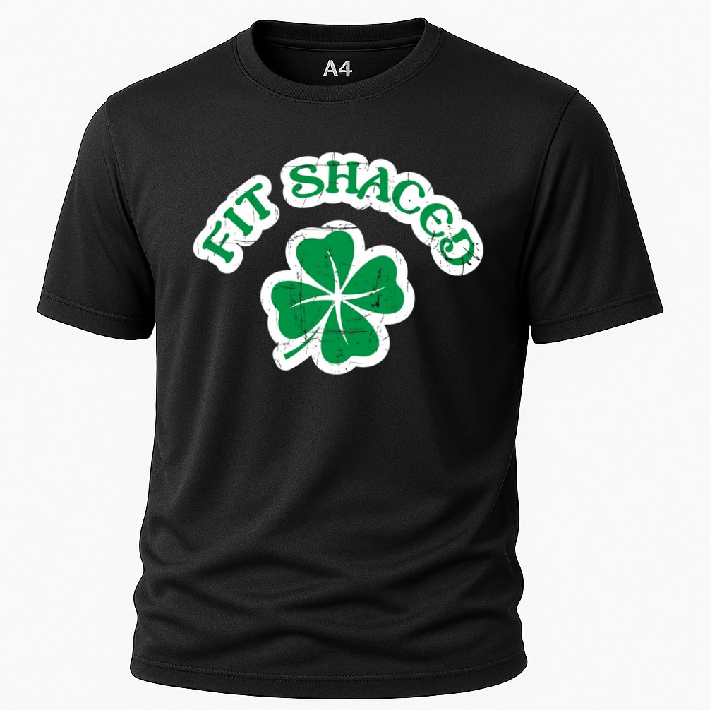 Fit Shaced Drinking St Patricks Drink Paddys Day Team Cooling Performance Crew T-Shirt