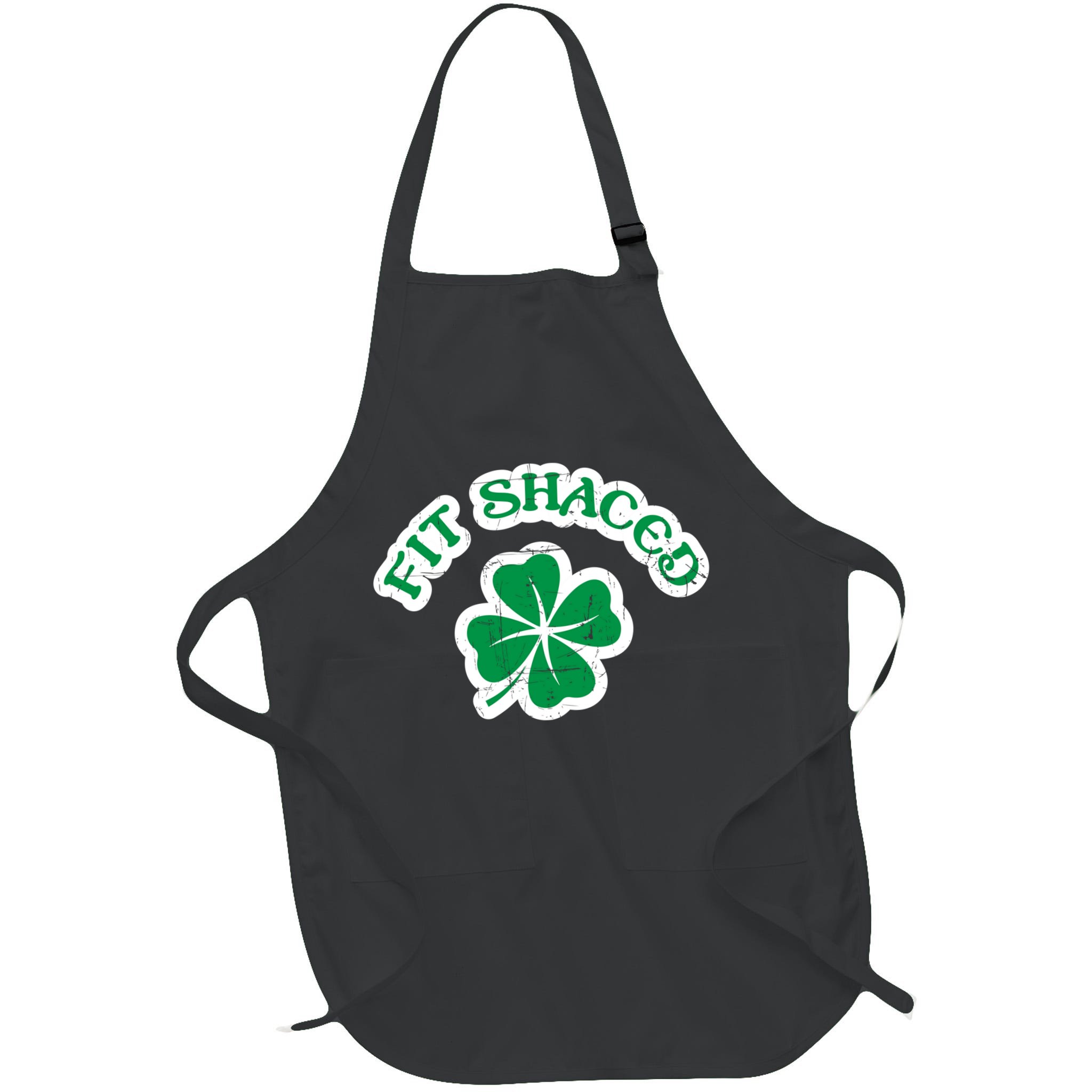 Fit Shaced Drinking St Patricks Drink Paddys Day Team Apron