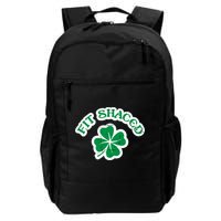 Fit Shaced Drinking St Patricks Drink Paddys Day Team Backpack