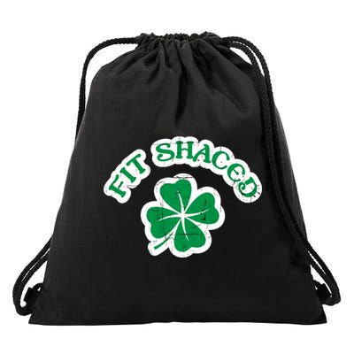Fit Shaced Drinking St Patricks Drink Paddys Day Team Drawstring Bag