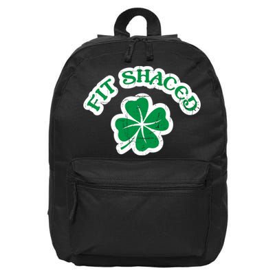Fit Shaced Drinking St Patricks Drink Paddys Day Team 16 in Basic Backpack