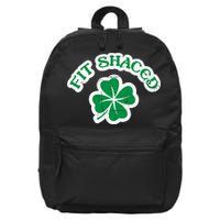 Fit Shaced Drinking St Patricks Drink Paddys Day Team 16 in Basic Backpack