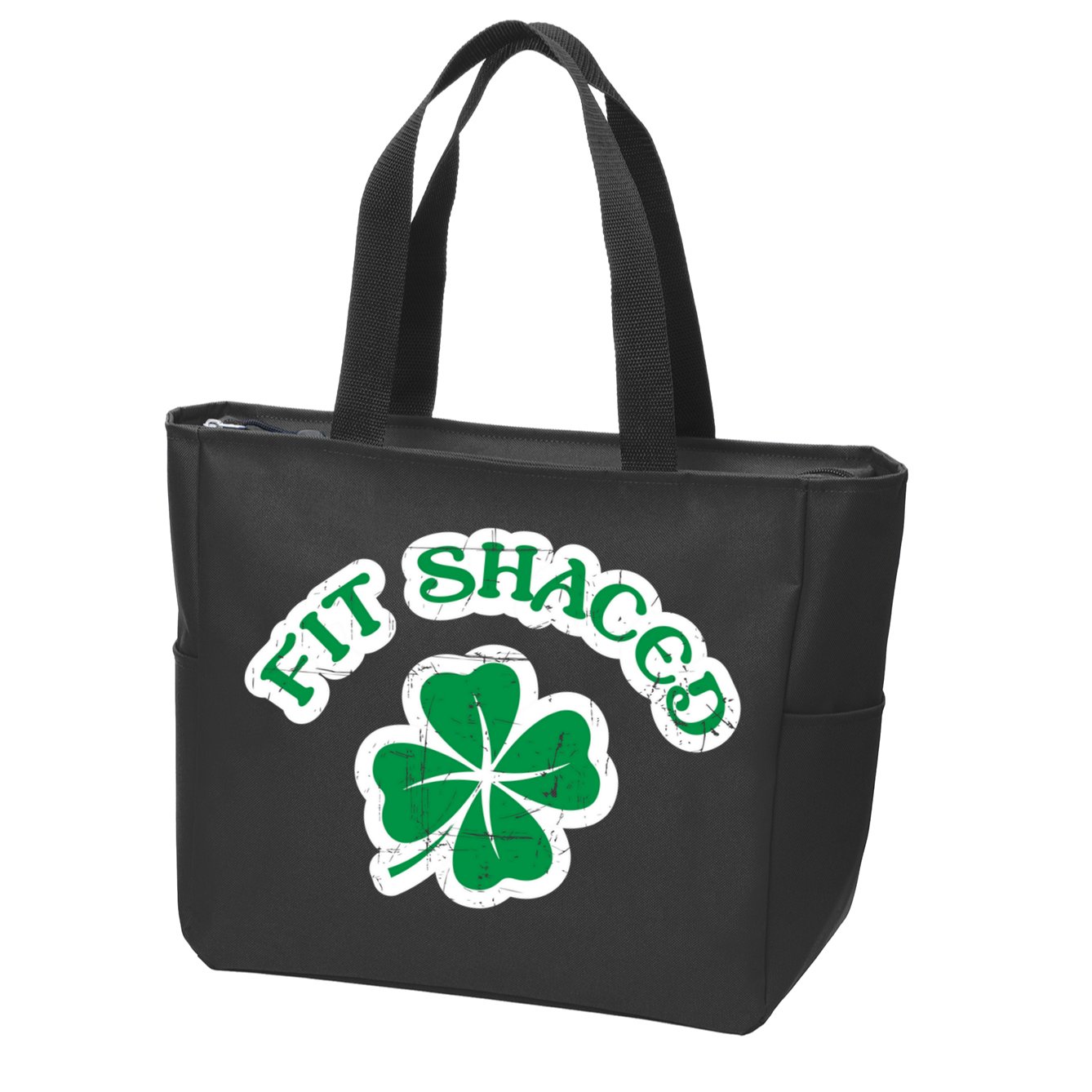 Fit Shaced Drinking St Patricks Drink Paddys Day Team Zip Tote Bag
