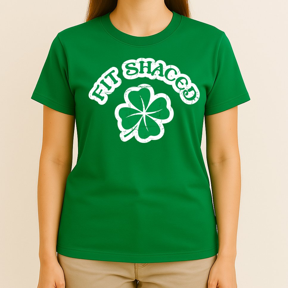 Fit Shaced Drinking St Patricks Drink Paddys Day Team T-Shirt