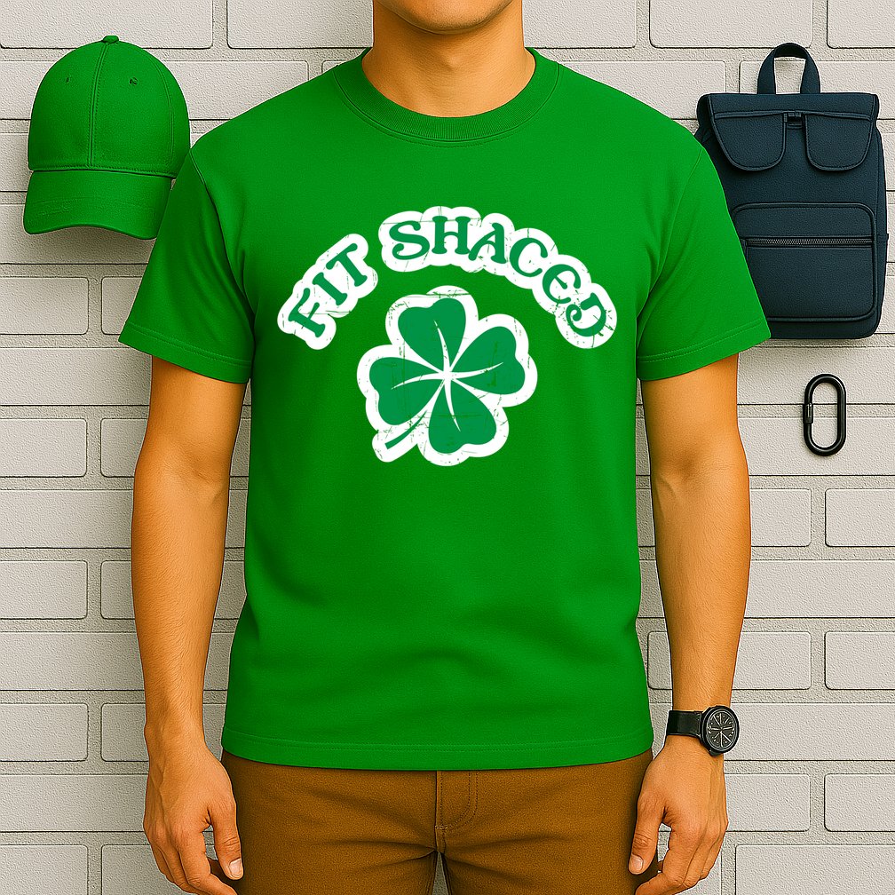 Fit Shaced Drinking St Patricks Drink Paddys Day Team T-Shirt