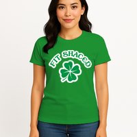 Fit Shaced Drinking St Patricks Drink Paddys Day Team Womens T-Shirt