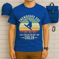 Funny Snowboard Dad Like A Regular Dad But Only Way Cooler Gift T-Shirt