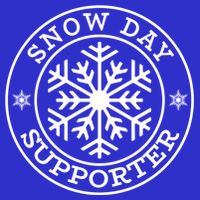 Funny Snow Day Supporter Teacher Student Winter Snowflake Cute Gift Zip Tote Bag