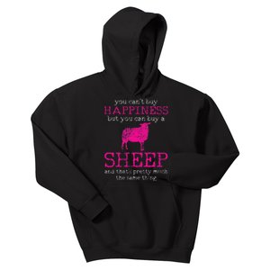 Funny Sheep Design for Farmers and Sheep Lovers Kids Hoodie