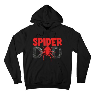 Funny Spider Dad Design For Male Parents Spider Lovers Hoodie