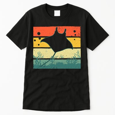 Funny Stingray Design For Men Women Kids Ocean Animal Lovers Tall T-Shirt