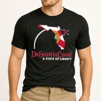 Florida State DeSantisLand A State Of Liberty Cooling Performance Crew T-Shirt