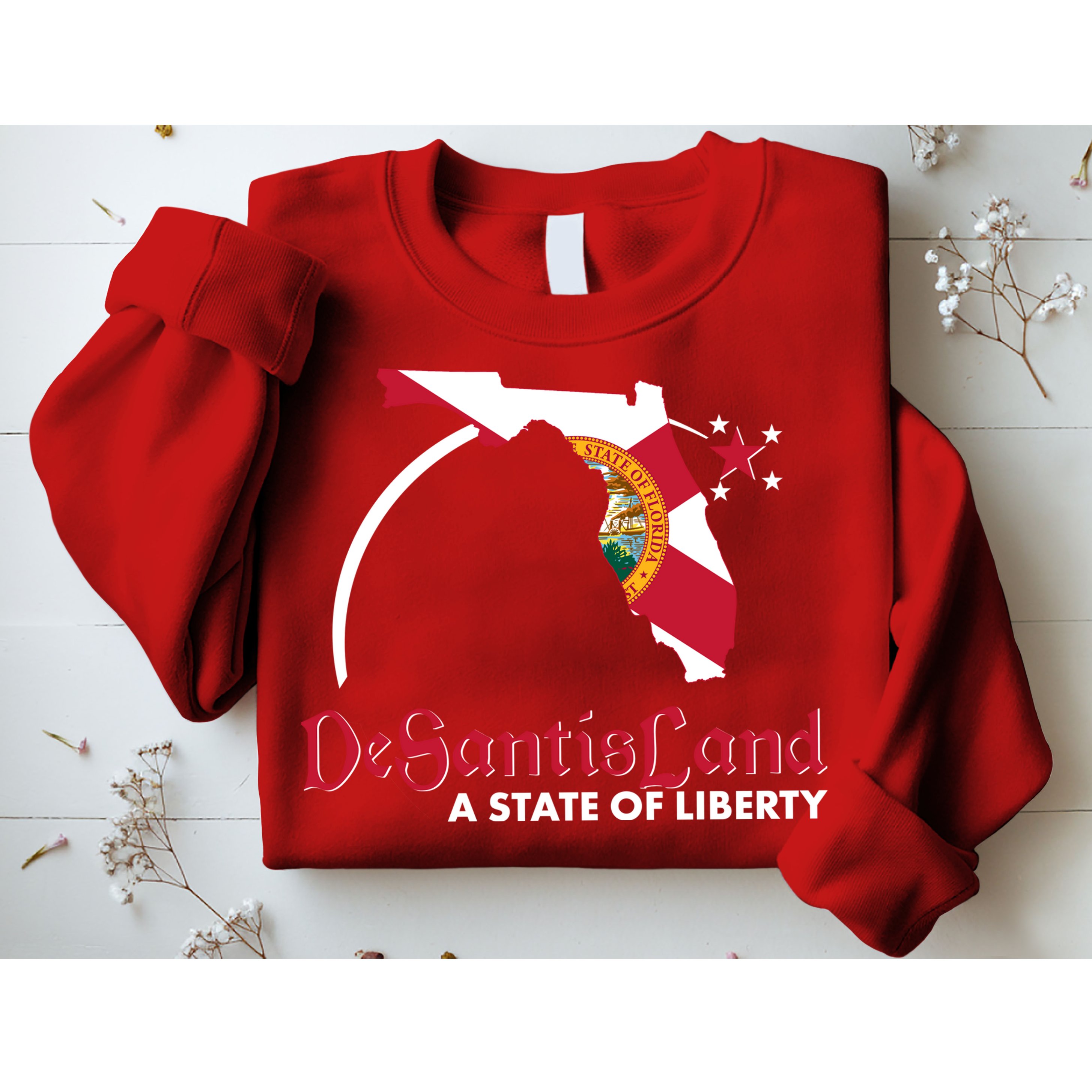 Florida State DeSantisLand A State Of Liberty Sweatshirt