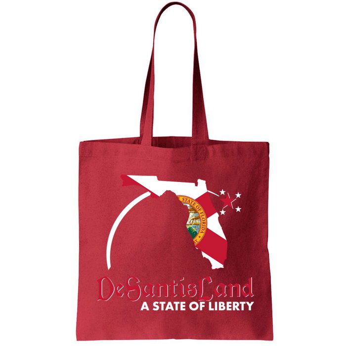 Florida State DeSantisLand A State Of Liberty Bag