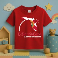 Florida State DeSantisLand A State Of Liberty Toddler T-Shirt