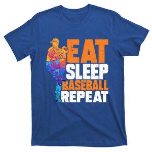 Funny Sport Eat Sleep Baseball Repeat Meaningful Gift T-Shirt