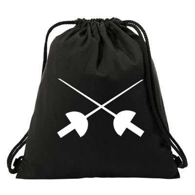 Fencing Saber Epee Fence Gift Drawstring Bag