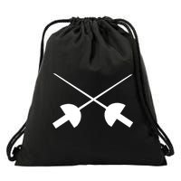 Fencing Saber Epee Fence Gift Drawstring Bag