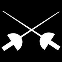 Fencing Saber Epee Fence Gift Drawstring Bag