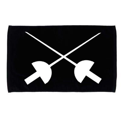 Fencing Saber Epee Fence Gift Microfiber Hand Towel