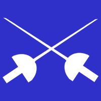 Fencing Saber Epee Fence Gift Apron