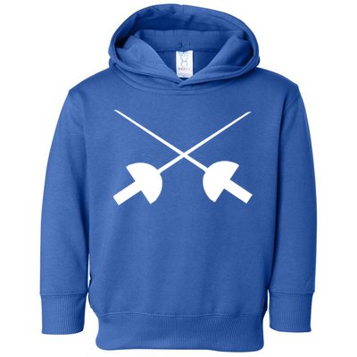Fencing Saber Epee Fence Gift Toddler Hoodie