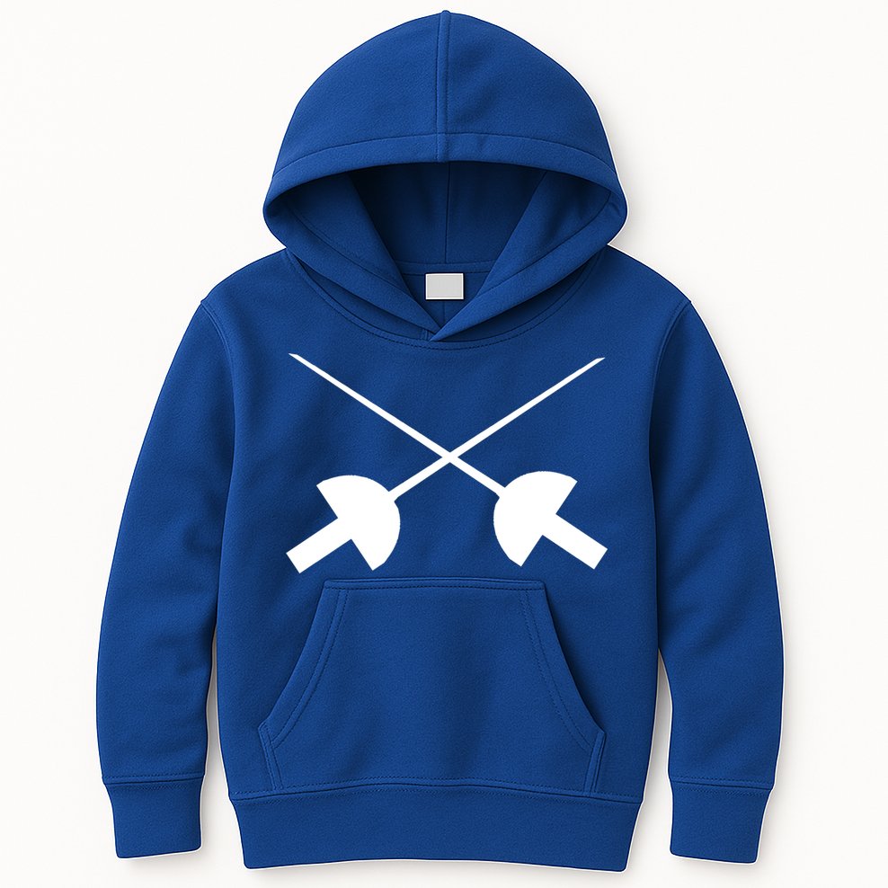Fencing Saber Epee Fence Gift Kids Hoodie