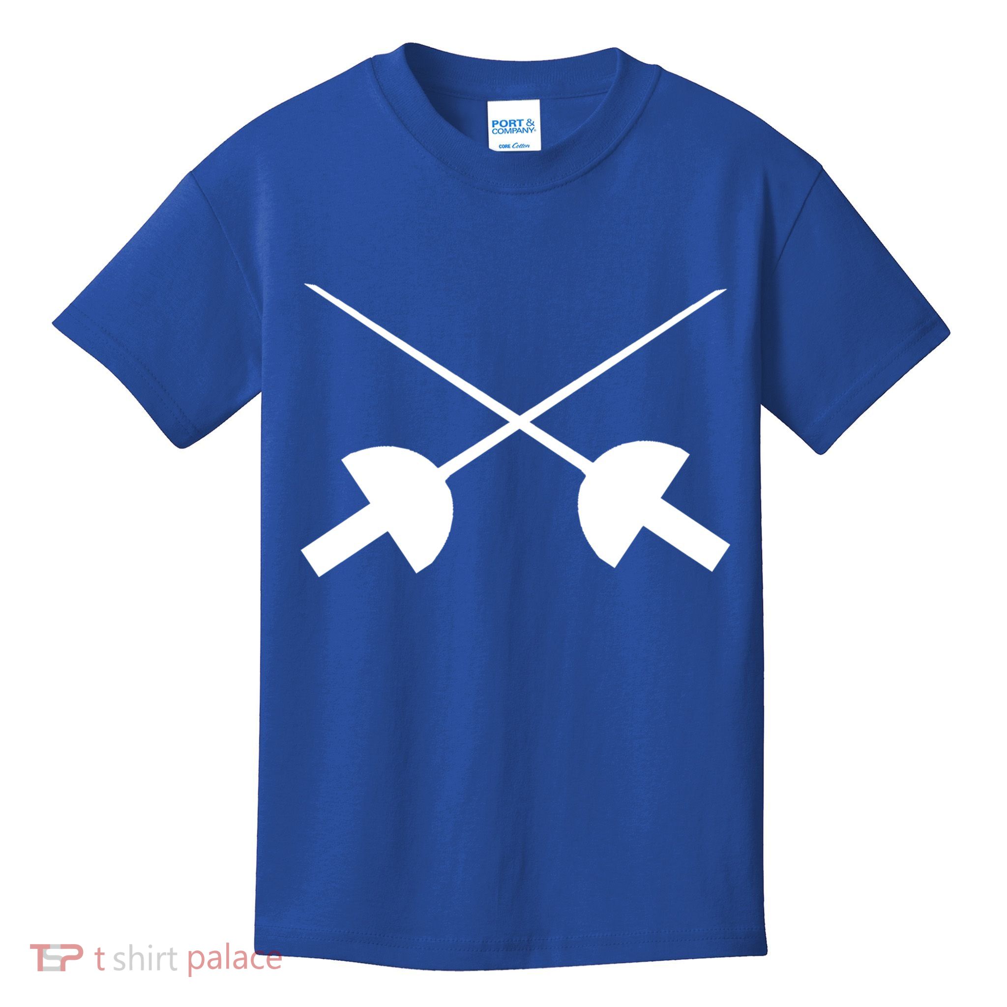 Fencing Saber Epee Fence Gift Kids T-Shirt
