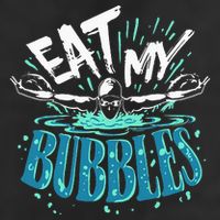 Funny Swimming Eat My Bubbles Swim Swimmer Adult Drive Performance Visor