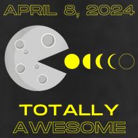 Funny Solar Eclipse April 8 2024 Eclipse Gamer 7 Panel Mesh Trucker Snapback Hat