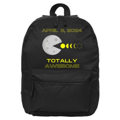 Funny Solar Eclipse April 8 2024 Eclipse Gamer 16 in Basic Backpack