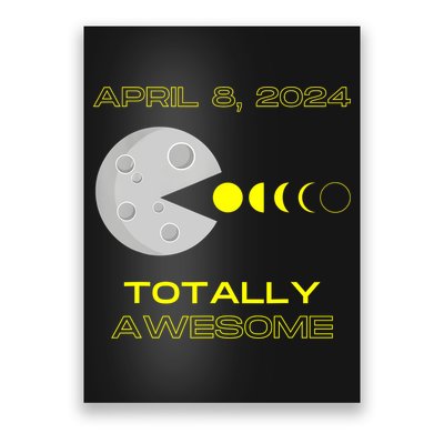 Funny Solar Eclipse April 8 2024 Eclipse Gamer Poster