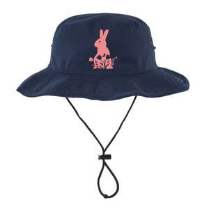 Floral Spring Easter Bunny Legacy Cool Fit Booney Bucket Hat