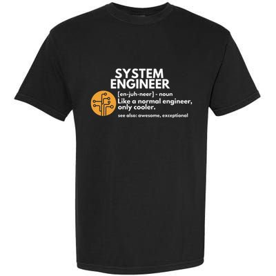 Funny System Engineer Definition Software Engineering Gift Comfort Colors T-Shirt