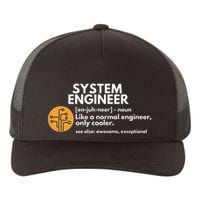 Funny System Engineer Definition Software Engineering Gift Yupoong Adult 5-Panel Trucker Hat