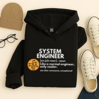 Funny System Engineer Definition Software Engineering Gift Hoodie