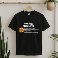Funny System Engineer Definition Software Engineering Gift T-Shirt