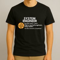 Funny System Engineer Definition Software Engineering Gift T-Shirt