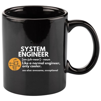 Funny System Engineer Definition Software Engineering Gift 11oz C Handle Ceramic Mug