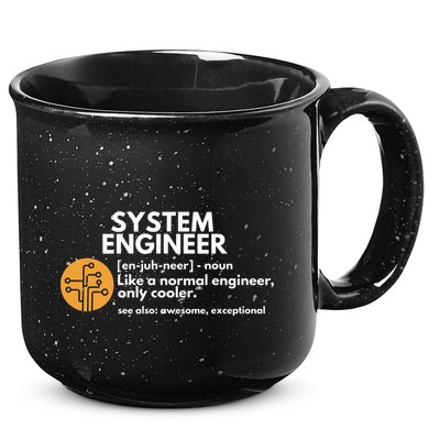 Funny System Engineer Definition Software Engineering Gift 15oz Campfire Ceramic Mug