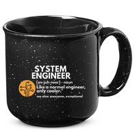 Funny System Engineer Definition Software Engineering Gift 15oz Campfire Ceramic Mug