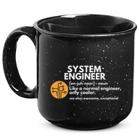 Funny System Engineer Definition Software Engineering Gift 15oz Campfire Ceramic Mug