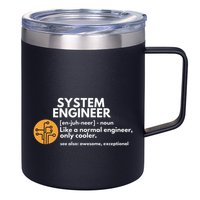 Funny System Engineer Definition Software Engineering Gift 12oz Stainless Steel Coffee Mug