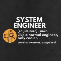 Funny System Engineer Definition Software Engineering Gift 25L Jumbo Tote