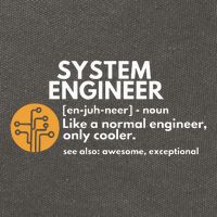 Funny System Engineer Definition Software Engineering Gift Cotton Canvas Backpack
