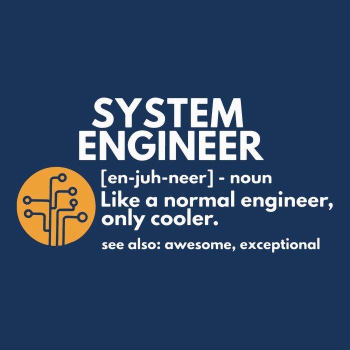Funny System Engineer Definition Software Engineering Gift Infant Baby Jersey Bodysuit