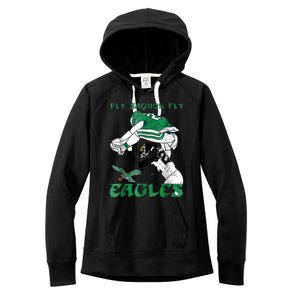 Fly Saquon Eagles Women's Fleece Hoodie